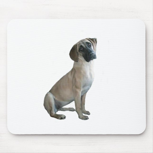Black Mouth Cur #1 Mousepad (Vorne)