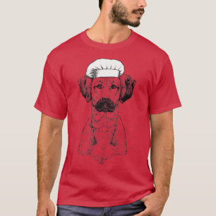 Black Mouth Cur Dog Koch Koch Funny Cooking T-Shirt