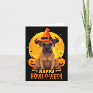 Black Mouth Cur Halloween Hundeheulen O Ween Lusti Karte