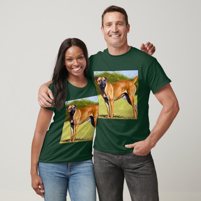 Black Mouth Cur Hund T-Shirt (Unisex)