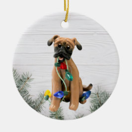 Black Mouth Cur Weihnachtsschmuck