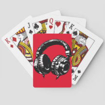 Black Music Headphones DJ Geburtstagsparty Gefalle