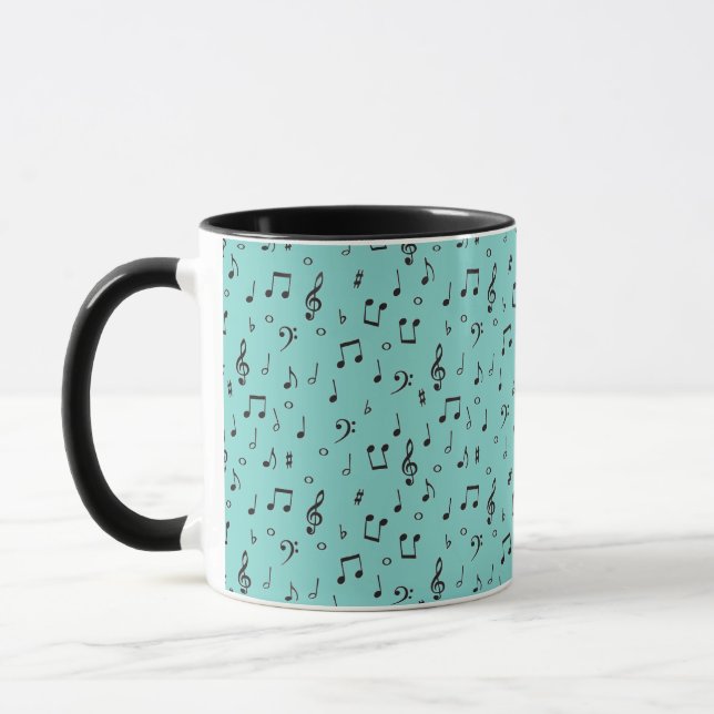 Black Musical Tasse (Links)