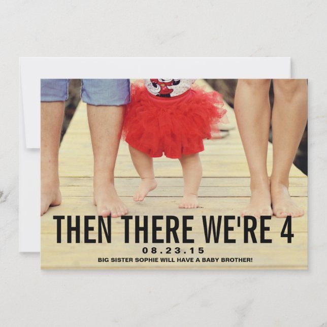 Black Mustache | Ankündigung der Schwangerschaft i (Vorderseite)