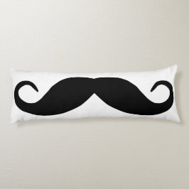 Black Mustache Seitenschläferkissen