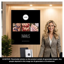 Black Nails Studio Foto Collage Messe