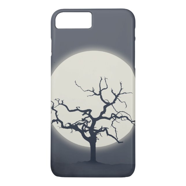 Black Nature Case-Mate Barely There iPhone 8 Plus/ Hülle (Rückseite)