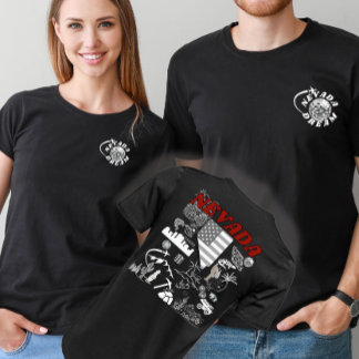 Black Nevada Dream Las Vegas T - Shirt