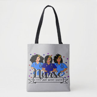 Black Nurse Afro Care Spender 