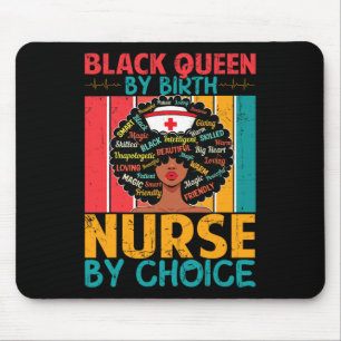 Black Nurse hoch entwickelt und wunderschön Melani Mousepad
