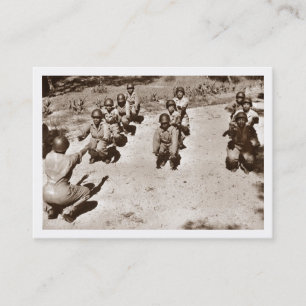 Black Nurses with Drill Instructor Visitenkarte