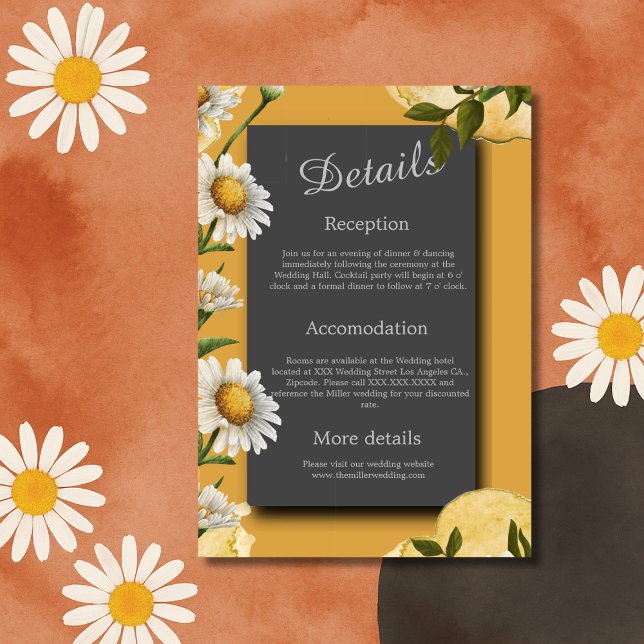 Black onyx Retro Margaret Blume Enclosure Card Begleitkarte (Von Creator hochgeladen)