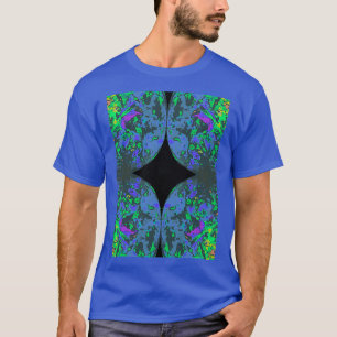Black Opal Snake Design T-Shirt