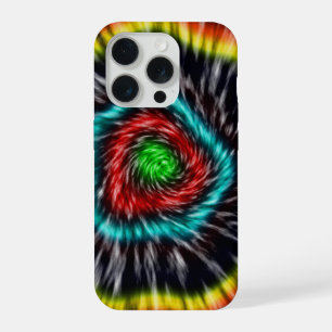 Black Opal Tie Dye, iPhone 15 Pro Hülle