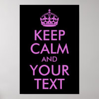 Black Orchid Keep Calm und Ihr Text