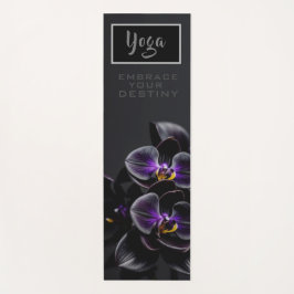 Black Orchid - Yoga Mat Yogamatte
