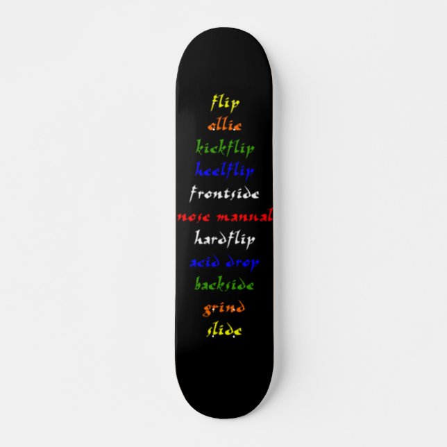 Black-Out-Skateboard Skateboard (Vorne)