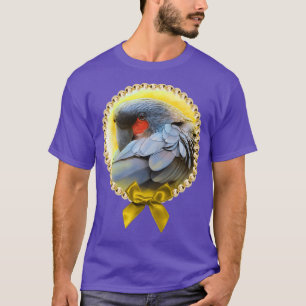 Black Palm Cockatoo realistisches Bild T-Shirt