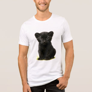 Black Panther Cube mit Big Eyes Tri-Blend Shirt