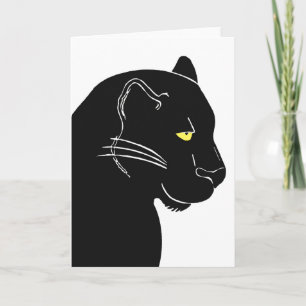 Black Panther Greeting Card Karte