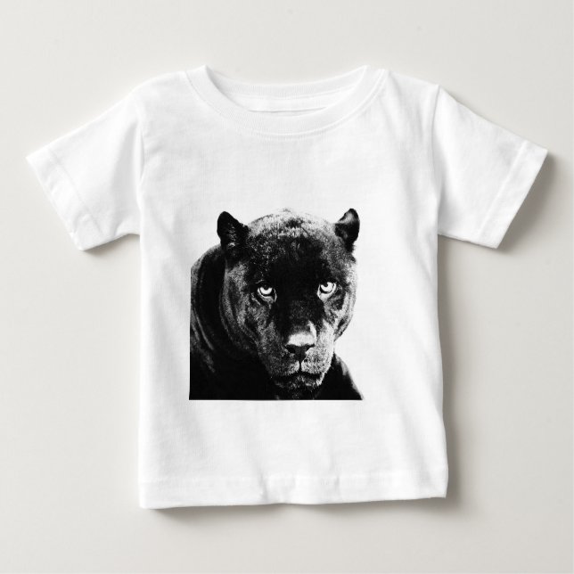 Black Panther Jaguar Baby T-shirt (Vorderseite)
