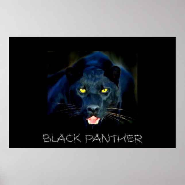 Black Panther Poster (Vorne)