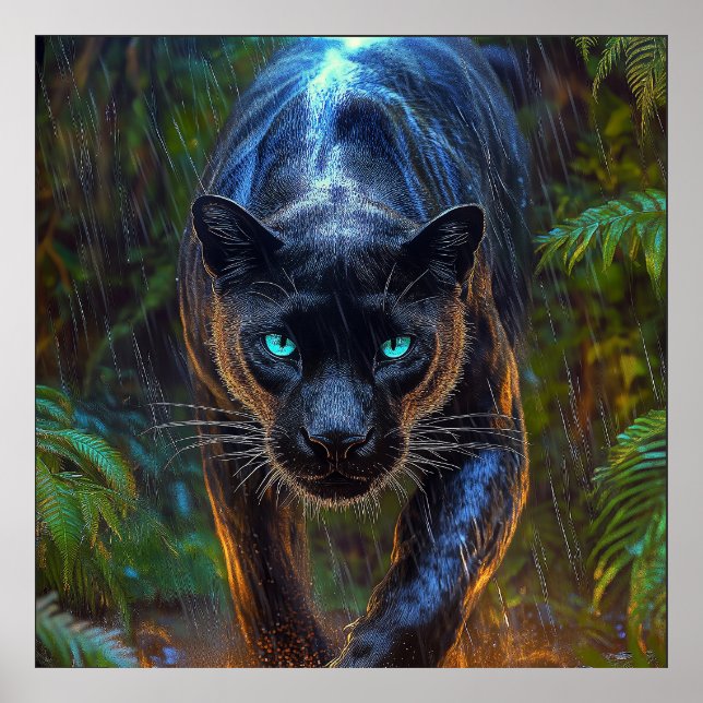 Black Panther Poster (Vorne)