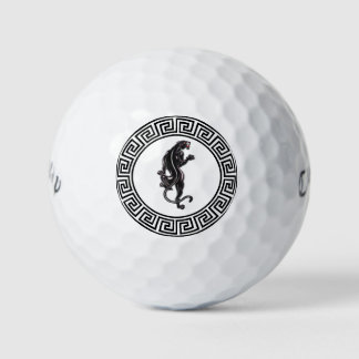 Black Panther Tattoo Golf Balls Golfball
