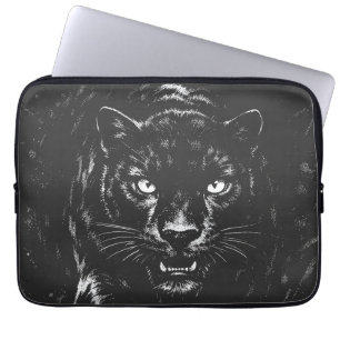 Black Panther — von BurnsInHell Laptopschutzhülle