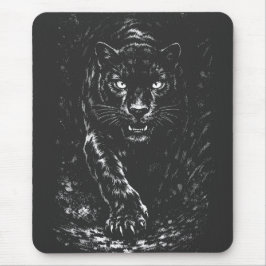 Black Panther — von BurnsInHell Mousepad