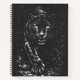 Black Panther — von BurnsInHell Notizbuch