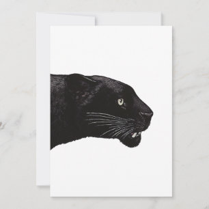 Black Panther von Toshi Yoshida Einladung