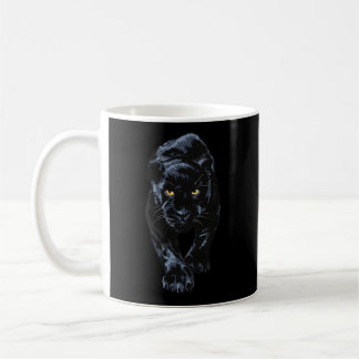 Black Panther Walking for Animal Leopard Jaguar Kaffeetasse