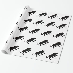 Black Panther White Geschenkpapier