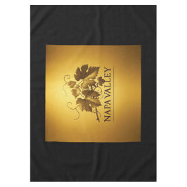 Black Party Event im Napa Tal Tischdecke