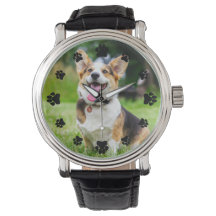 Black Paw Prints Add Your Pet Foto