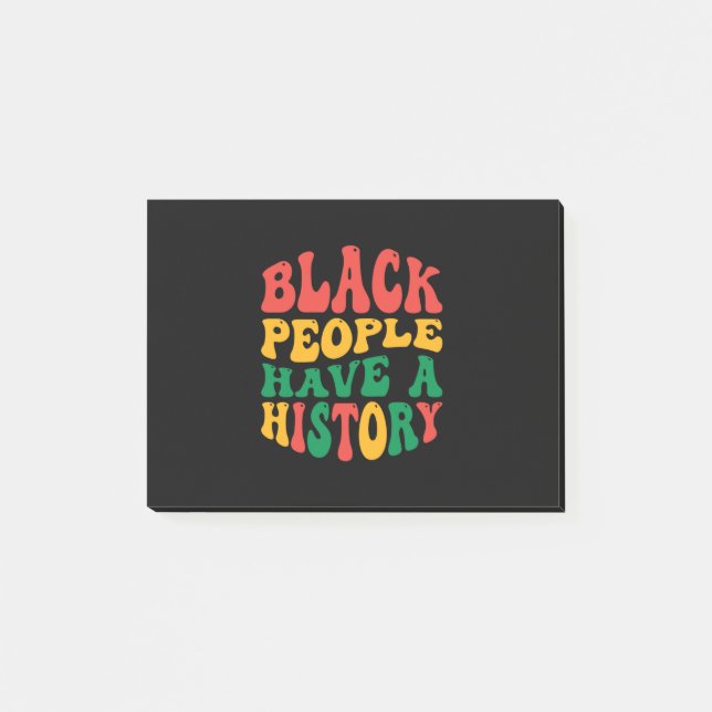 black_people_have_a_history_01 post-it klebezettel (Vorderseite)