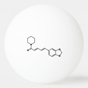 Black Pepper Piperine Molekulare Chemische Formel Tischtennisball