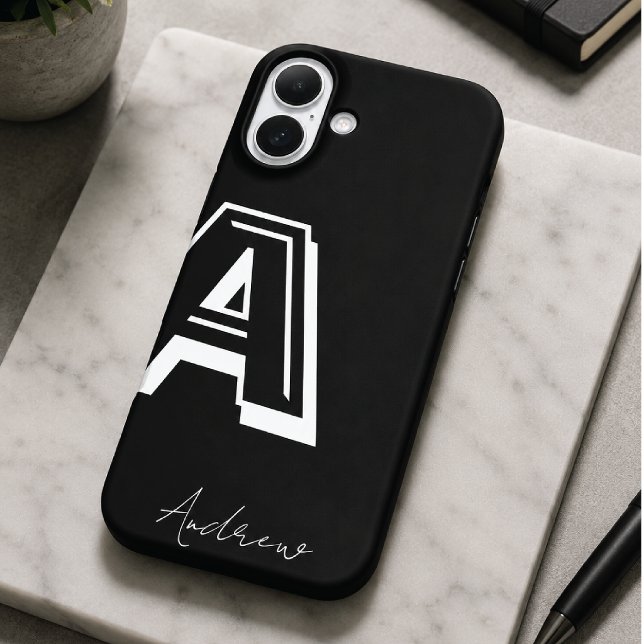 Black Phone Case - personalisierte Notizzettel (Von Creator hochgeladen)