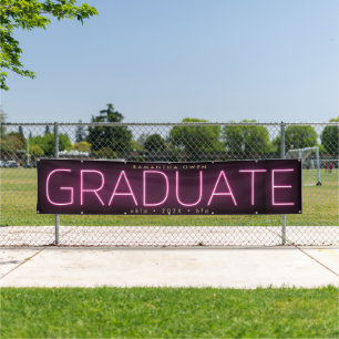 Black PINK Huge NEON Moderne Grad Ankündigung Banner