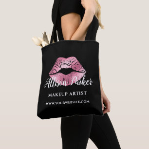 Black Pink Kuss Lippen Makeup Artist