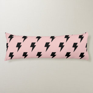 Black Pink Lightning Y2K Indie Stilvoller Komfort Seitenschläferkissen