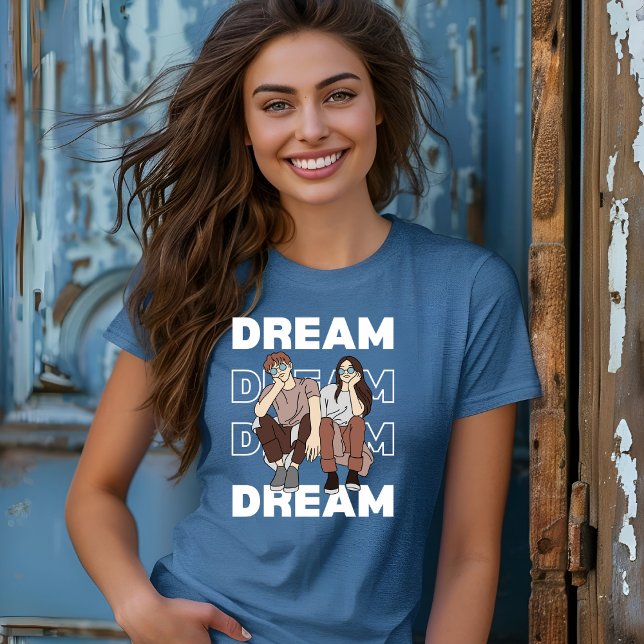 Black Pink Modern Holographic Dream T - Shirt (Von Creator hochgeladen)