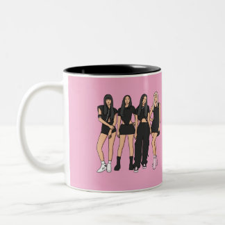 Black Pink Spezial-Mug Zweifarbige Tasse