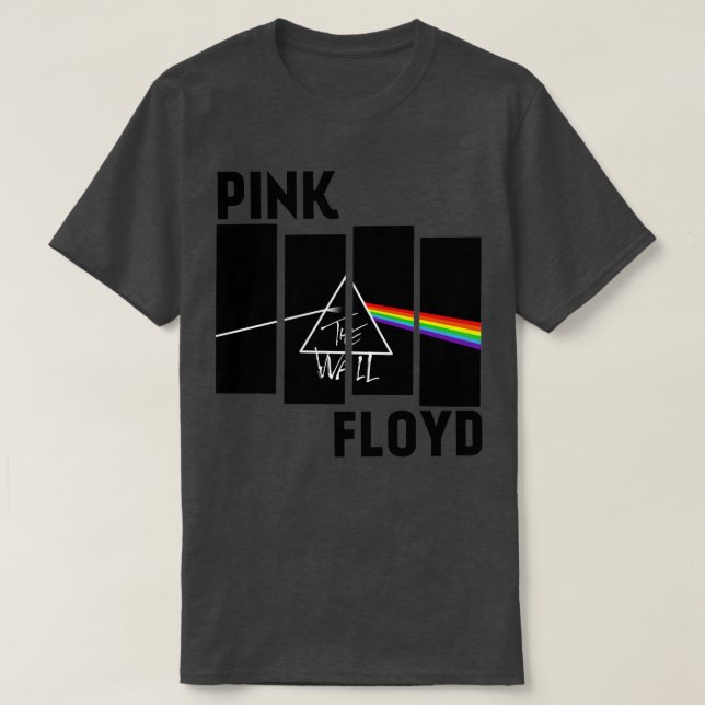 Black PinksFloyd Art Music-Geschenk T-Shirt (Design vorne)