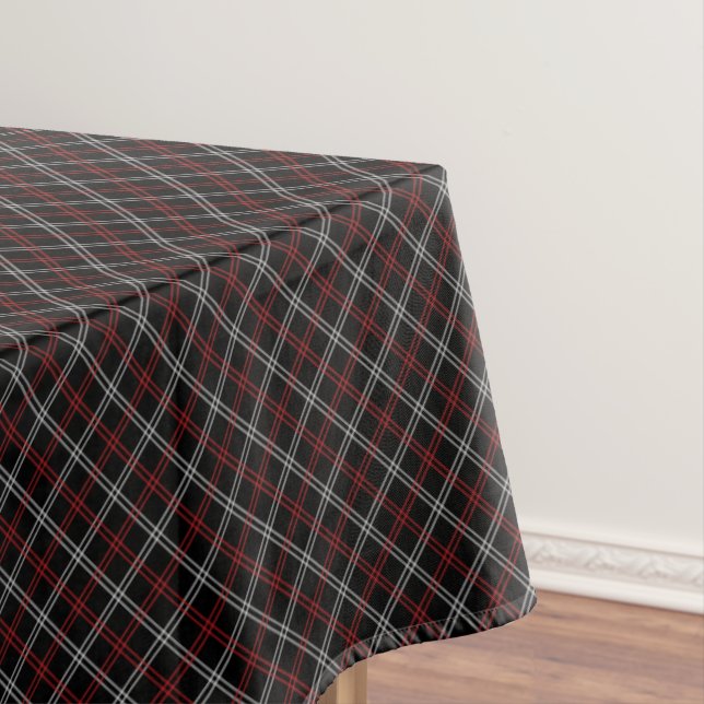 Black Plaid Pattern Tischdecke (Beispiel)