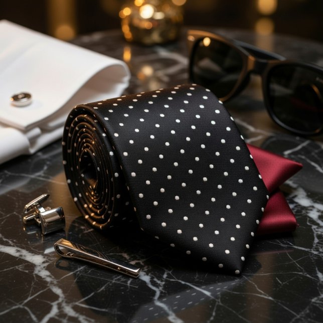 Black & Platinum Ultra Premium Subtle Luxury  Krawatte (Von Creator hochgeladen)