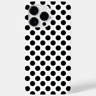 Black Polka Dots Case-Mate iPhone 14 Pro Max Hülle