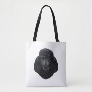 Black Poodle Hundegesicht