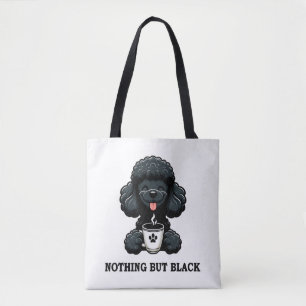 Black Poodle Kaffee nichts außer schwarz